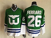 Hartford Whalers #26 Ray Ferraro Green CCM Throwback Stitched NHL Jersey,baseball caps,new era cap wholesale,wholesale hats